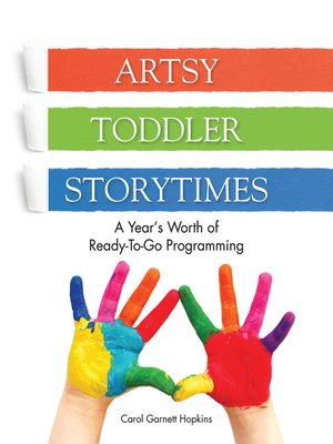 cover image of Artsy Toddler Storytimes